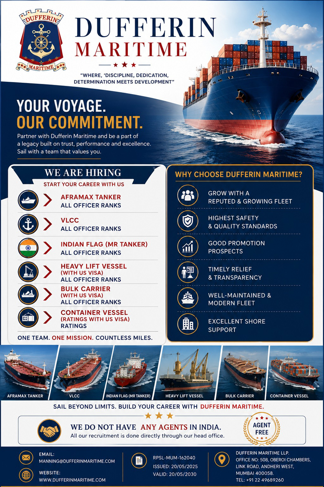 Dufferin Maritime Llp vacancies