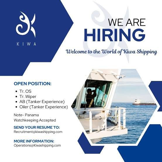 Kiwa Shipping Llp vacancies