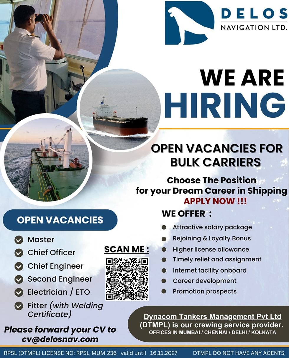 Delos Navigation vacancies