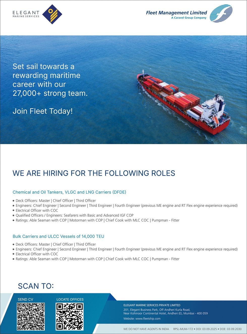 Fleet Management India Private Limited vacancies