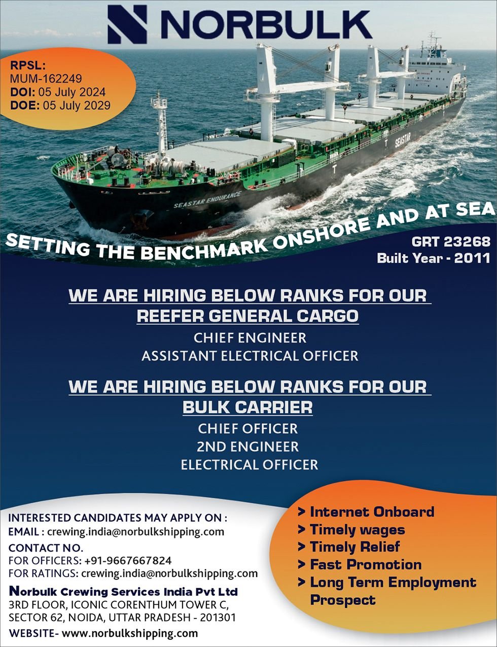 Norbulk vacancies